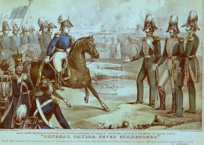 El General Taylor nunca se rinde, 1847 de American School